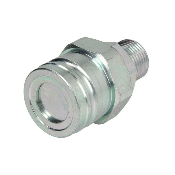 Hydrauliczne szybkozłącze hamulcowe (Wtyczka) płaskie Case New Holland John Deere Fendt Massey Ferguson