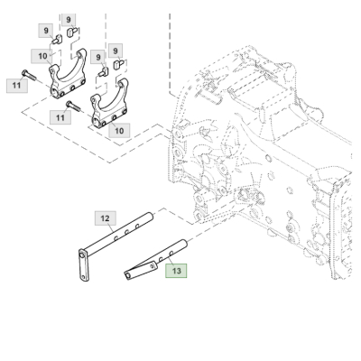 PON3692 John Deere Achsstift