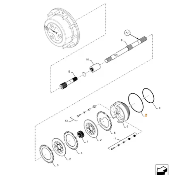 HAM1823 Bremszylinder-O-Ring