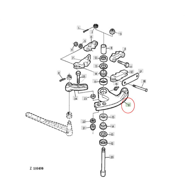 JH05-Z11232 Kompletter Stößel