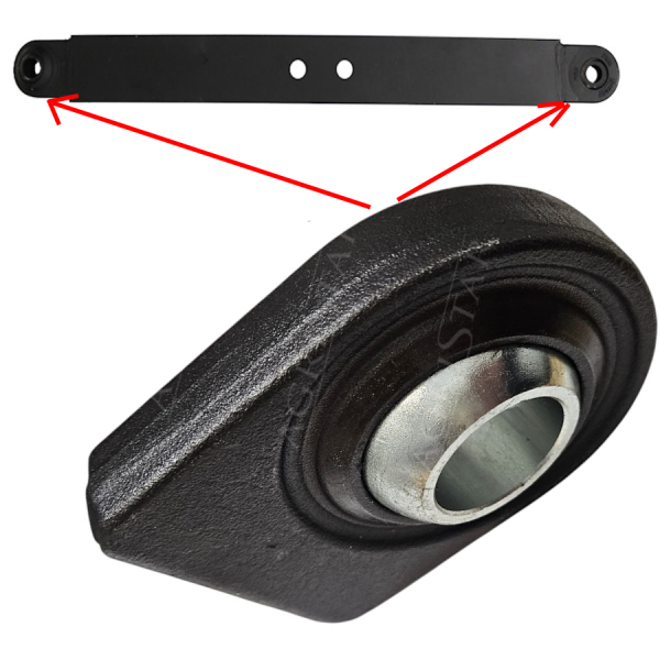 Końcówka łapy dolnej kula di 25mm Case New Holland Valtra Massey Ferguson  5160313 , 5122242 , 5160313 , 5092156