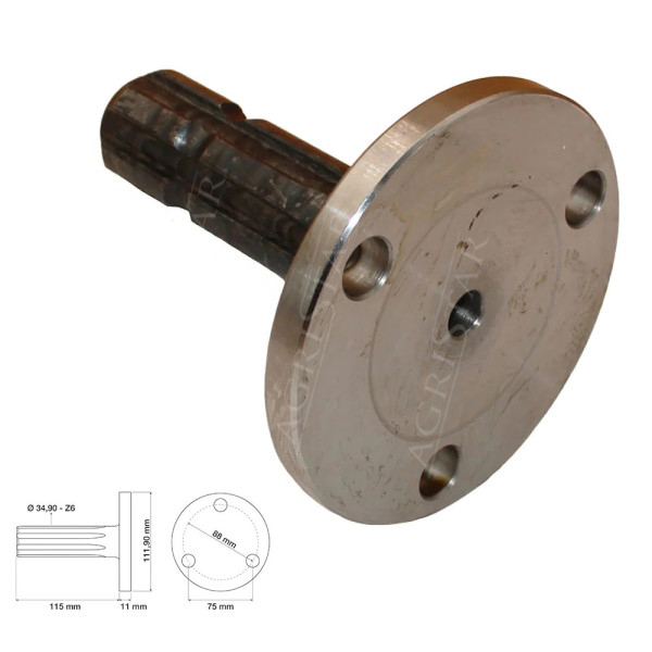 SKR4015 Zapfwellenende