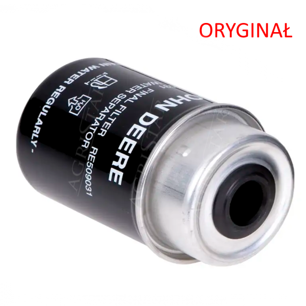 Filtr paliwa dokładny John Deere 6215 6415 6515 6615 6715 6020 6120 6220 6320 6420 6520 6620 7220 7330 RE509031 P551421 WK8131