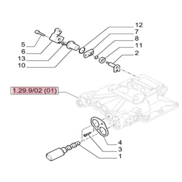 Sensor Gaspotentiometer 82021036 82033385 87559692 87605247 82010302