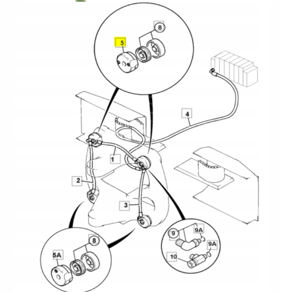 KOP7125 Obudowa Hydroklapy Górna
