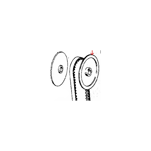 CM010-670215 Połówka koła pływającego