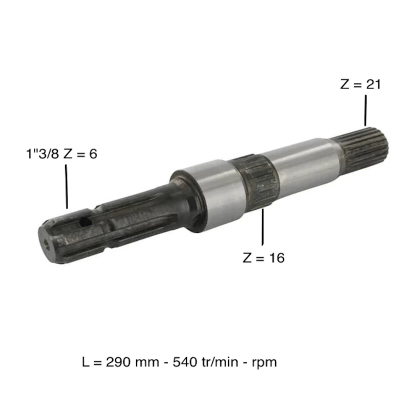 SKR4003 Zapfwellenende T28672, R38224