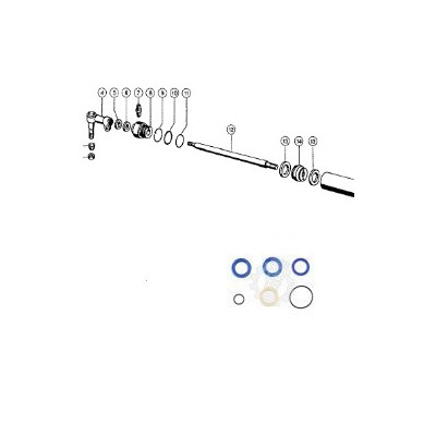 CK04-CL0099 Dichtungssatz - Servolenkungszylinder
