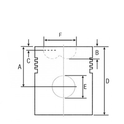 A77518 A77730 A77733 Zestaw naprawczy silnika komora 17.70mm Case 5120 5140 5150 5220 5240 5250