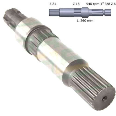 Wałek przekaźnika John Deere 2020, 2120 1630 3030, 3130 1640 , 1840 2040, 2140 3040 3140 3340, 3640 4440 1850 3650