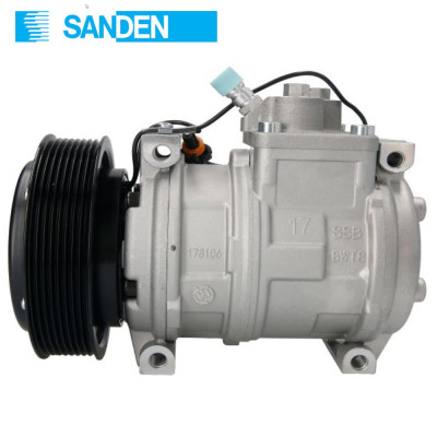 Sprężarka klimatyzacji Sanden John Deere 6100 6130 7200 7610 7700 7710 7820 8130 8200 AH169875 RE46609
