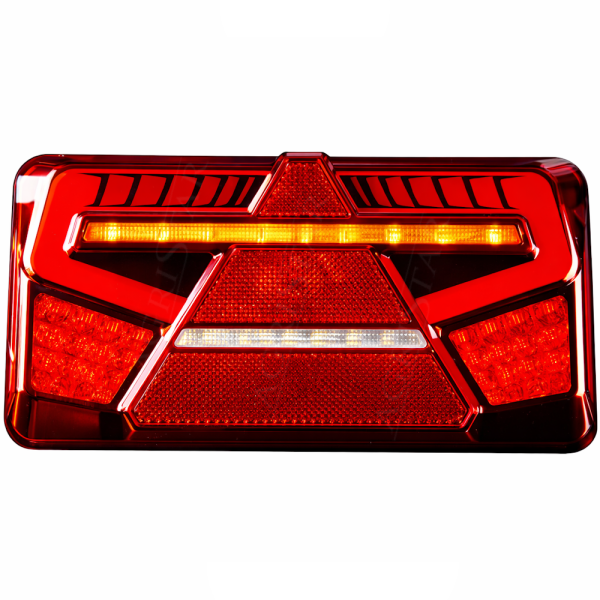 Lampy tylne zespolone LED 12-24V Case New Holland John Deere Fendt Massey Ferguson Claas Renault