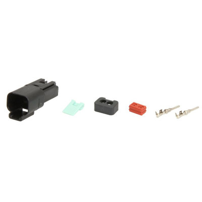 ELE4693 Deutsch-Stecker, 2-polig