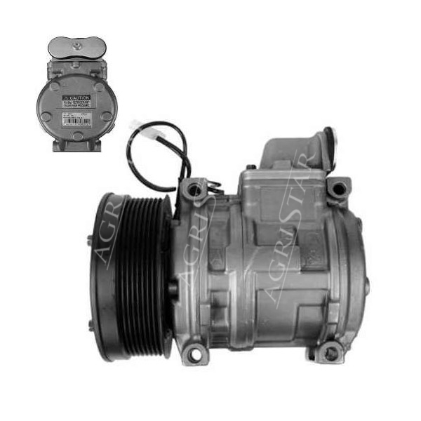 Kompresor sprężarka klimatyzacji Claas Medion 330-310 330 Mega 350 370-360 Tucano 330-320 340 796999 10PA15C Denso 447200-0014
