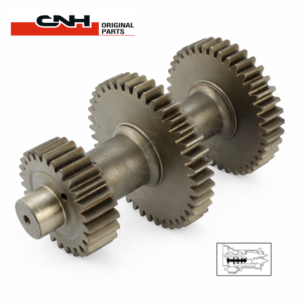 Koła zębate na wałek skrzyni biegów New Holland TS 100 115A 125 T6010 T6050 T6 T6. T5 T5.