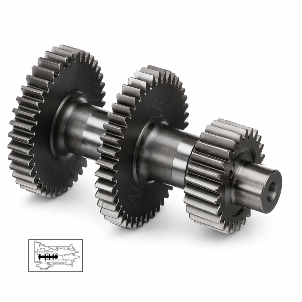 47126623 Koło zębate wałek skrzyni New Holland TS 100 115A 125 T6010 T6050 T6 T6. T5 T5. Case Farmall Maxxum MXU Steyr PROFI 61