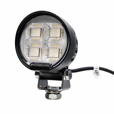 Lampa robocza LED 64W okrągła rozproszona Case New Holland Fendt Claas Renault Massey Ferguson