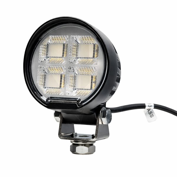 Lampa robocza LED 64W okrągła rozproszona Renault Massey Ferguson Case New Holland Fendt Claas