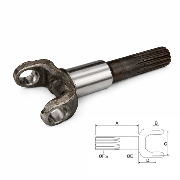 1235191549, 5191549, 9968803, 5177493 Kurze Querwelle 27x80mm