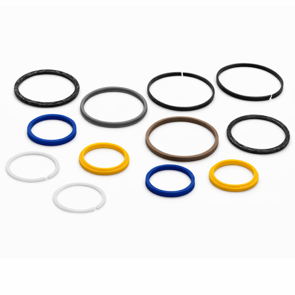 Zestaw uszczelnień siłownika skrętu John Deere 6810-6910 6820-6920 6830 6930  6175R AL175094 AL116019 AL160150 AL160541