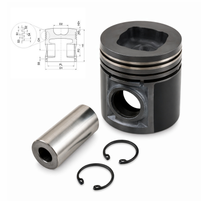 SCY3065 Perkins Motorkolben 100mm