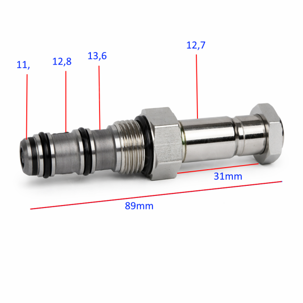Zawór do cewki Massey Ferguson 6110,6120,6130,6140,6150,6160,6170,6180,6190 RENAULT CLAAS 
ARES , CERES , CELTIS