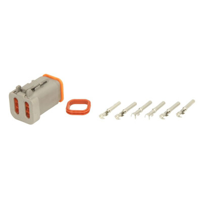 ELE4520 DEUTSCH Stecker, weiblich, 6-polig