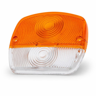 Klosz lampy kierunkowskazu 103 x 114mm Massey Ferguson:
133, 135 2620, 2625, 2640, 2645, 2675, 2680, 2685