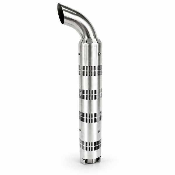 SPO3133 Rura wydechowa Ø102mm - stal nierdzewna