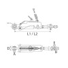 Stabilizator ramion John Deere 6020, 6120, 6220, 6320, 6420, 6520, 6620, 6820, 6920,