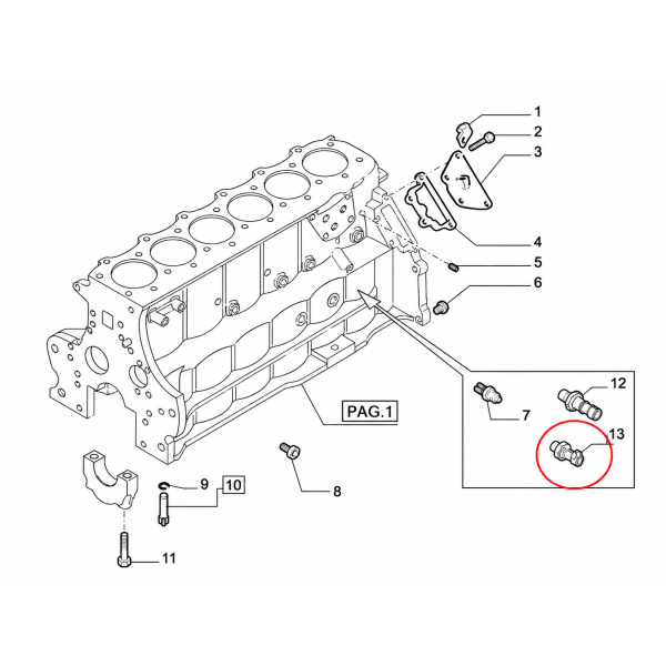 Motoröldrucksensor 82037222 81869698 82028132 87344173 87745843 87344175