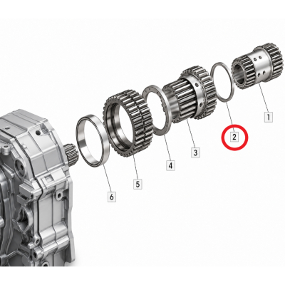 Verschleißplatte für Vorderachsgetriebe R95895
