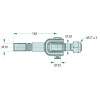 Uchwyt stabilizatora ramion dolnych R164547  47124337 1204761, 204761