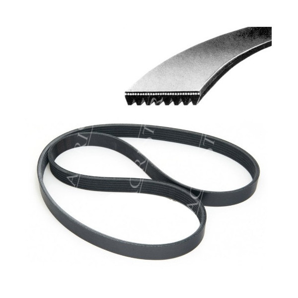 Pasek wielorowkowy Gates 8PK Claas Renault Ares 547, 557, 567, 577 Case 580SK 580K
