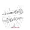 SKR1027 Koło zębate Case New Holland Fiat Ford Zębatka tryb