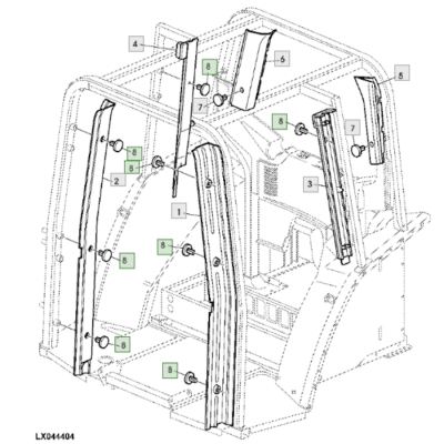 AKK8001 Treppe 2 Stufen AL113571 AL154911 AL80841 AL82364