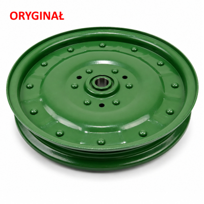 Koło napinacz paska hederu 222mm John Deere 315R  316R  314R  313R  630R  625R  622R 620R AH9703 AH97031  674966R91 AH165366
