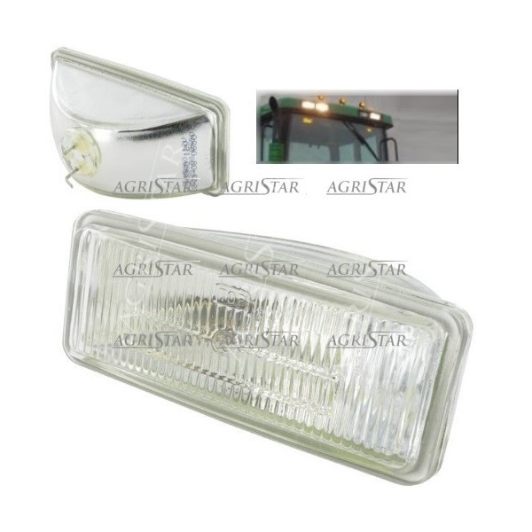 Lampa robocza w dach halogen roboczy John Deere 6310, 6410, 6510, 6610, 6810, 6910 6100, 6200 6300 6400 6500 6600 6800 6900 7600