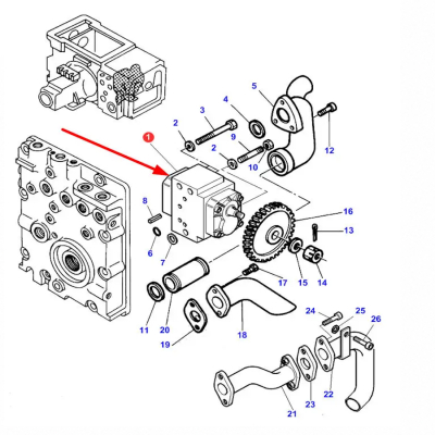 HYD1510 Hydraulikpumpe