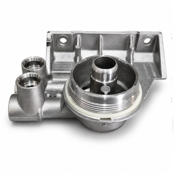 Uchwyt filtra oleju silnika RE504836 John Deere 6020, 6020SE, 6030, 6030PR, 7030PR, 7020, 7030,
5M, 5R, 5020, 6MC, 6RC, 6M, 6R