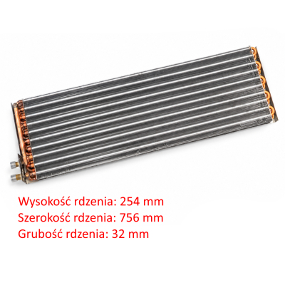 Skraplacz chłodnica klimatyzacji JCB 512, 513, 526, 527, 531, 533, 535, 536, 540, 541, 550, 555, 558, 560