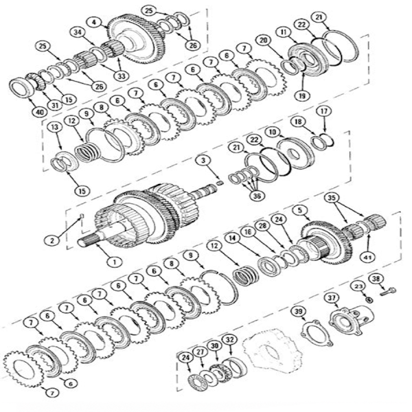 SKR7197 Case Getriebescheibe