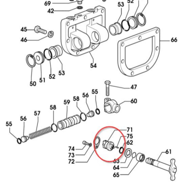 Potencjometr pedału gazu Deutz Fahr Agrotron Same Laser 0.008.8199.3