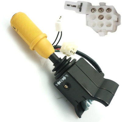 Dzwignia przełącznik jazdy przód/tył z klaksonem JCB 2cx 3cx 4cx 520 525 527 530 540 701/21201 55632 T13375
