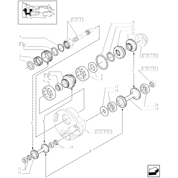 PON3728 Hülsenring 81864333