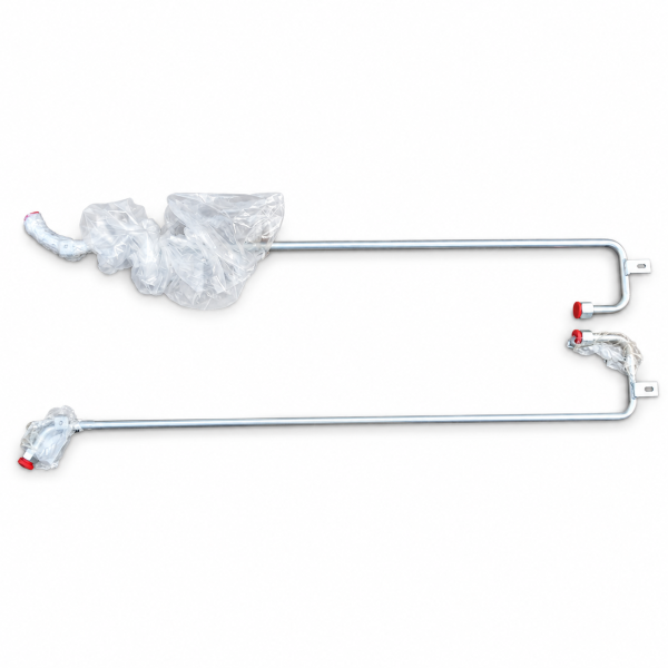 Hydraulikrohr 85816817 – Beispielfoto mit zwei Rohren; Lieferumfang 1 Stück