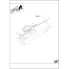 New Holland B110 Tier 3, 901(02) – Hydraulikrohr 85816817, Position 2, Teleskopstiel