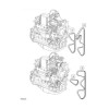 Pasek wielorowkowy - John Deere 6930 Premium, seria 6030 z klimatyzacją - L169273 - diagram montażu, pozycja 3