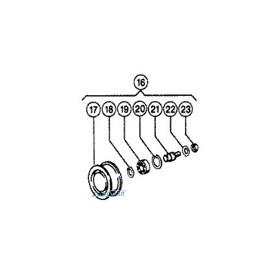 CŁ99-772616 Napinacz paska płaski 100mm