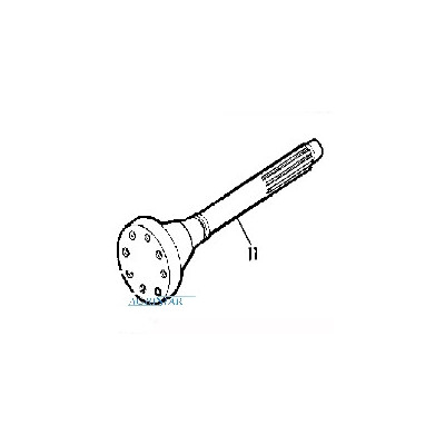 JS01-Z11407 Wałek przekazu mocy